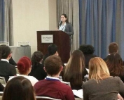 Yolanda Suarez at National Society of Minorities in Hospitality National Conference